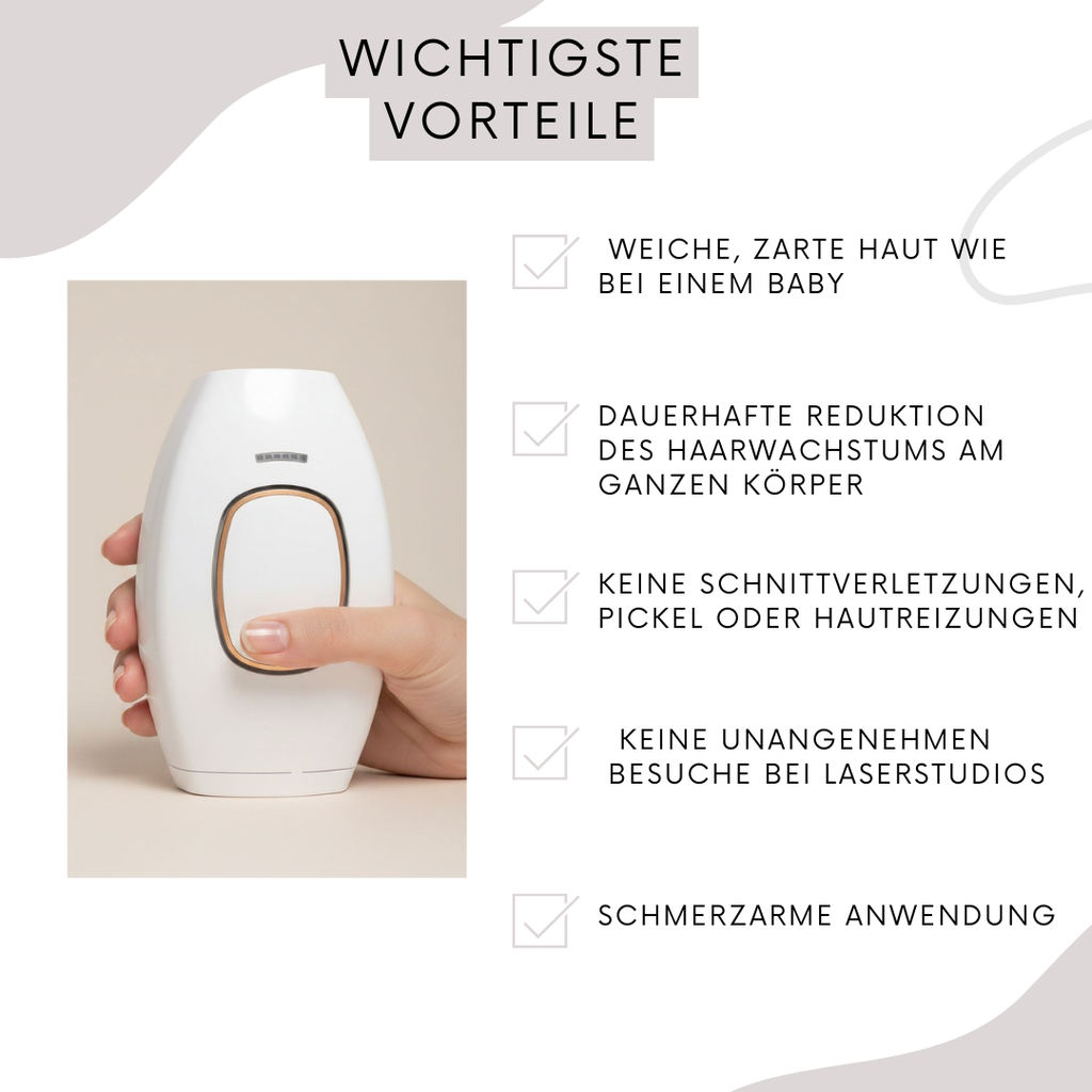 Velvet IPL Haarentfernungsgerät
